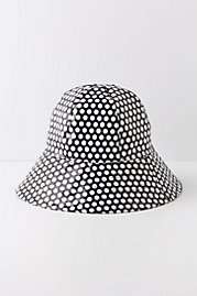 fairweather rain hat dots $ 19 95 was $ 38 00