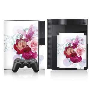  Design Skins for Sony Playstation 3 [2 sides]   Flower 