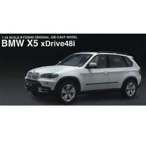   BMW X5 xDrive48i White 118 Kyosho Diecast Model Car Toys & Games