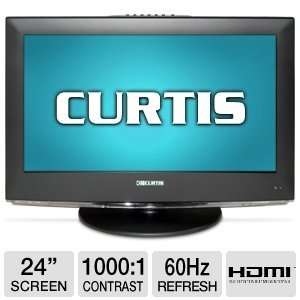  Curtis LCD2425A 24 1080p 60Hz LCD HDTV Electronics