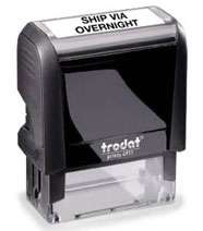 Self Inking Rubber Stamp PAID COPY FAXED Office Stamps  