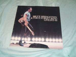 Bruce Springsteen E Street Band Live 1975 85 Album Book  