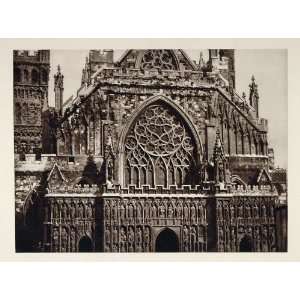  1926 Exeter Cathedral Devon Devonshire England Gothic 