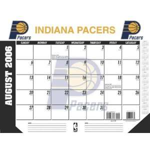 Indiana Pacers 22x17 Academic Desk Calendar 2006 07  