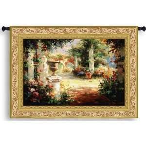  Pure Country Weavers Sunlit Courtyard Small Woven Wall 