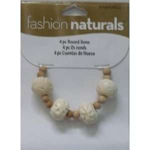  Round Bone Beads   Fashion Naturals   3484902 Arts, Crafts & Sewing