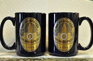 Los Angeles Police Department coffee mug  