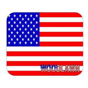  US Flag   Woodlawn, Maryland (MD) Mouse Pad Everything 