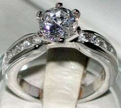 2ct Brilliant Round CZ Wedding Engagement Ring SIZE 5  