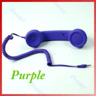 Retro Telephone Radiation Proof Handset Cell Phone Classic Receiver 