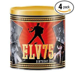 Signature Brands Elvis 75th Birthday, 20 Ounce Tins (Pack of 4 