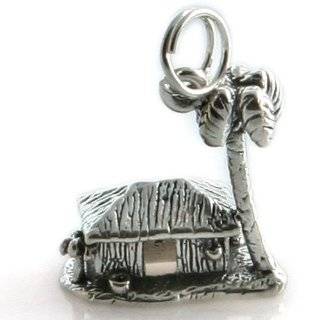 Sterling Silver Private Honeymoon Island Charm