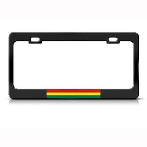 Bolivia Flag Bolivian Country Metal License Plate Frame Tag Holder