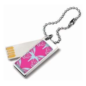  Glam 2GB USB Flash Drive in Butterfly Bliss Electronics