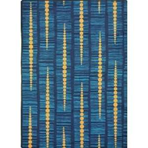  Joy Carpets Recoil© Blue   10 9 x 13 2