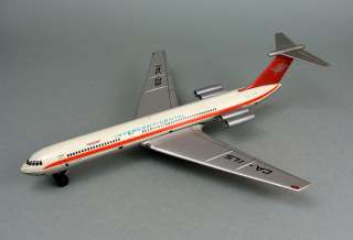  INTERCONTINENTAL AIRLINES IL 62 AIRPLANE FRICTION TIN TOY  
