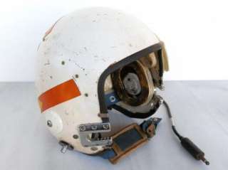   6C Jet Pilots Helmet Original Reflective Tape MIL H 22995A Size Medium