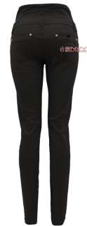 NEW LADIES WOMENS SKINNY HIGH WAISTED JEANS CHINO TROUSERS PANTS SIZE 