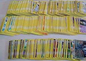 Pokemon card lot 1127 diff.cards 138 holo + 800 more  