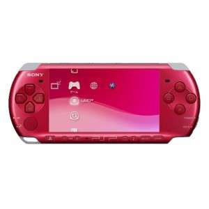 Sony PSP 3000 Radiant Red (PSP 3000RR) Japanese Version  