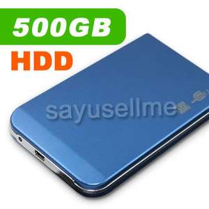 500GB 2.5 USB 2.0 Portable Mini External HDD Hard Drive  
