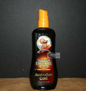 Australian Gold Dark Tanning Exotic Oil Spray 8 oz  