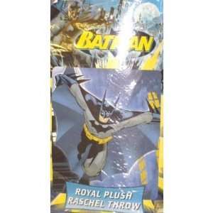  Batman Royal Plush Raschel Throw