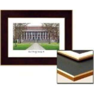 Landmark Publishing Harvard University Collegiate Laminated Framed 