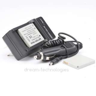  Battery+Charger for Canon PowerShot SD780IS SD940IS SD960IS Digital 