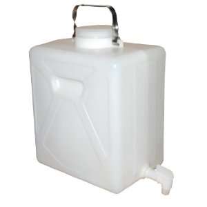 with Stainless Steel Handle and 3/4 Polyethylene Spigot, High Density 