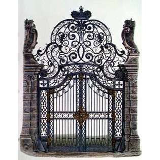 Charleston Wrought Iron Gates  