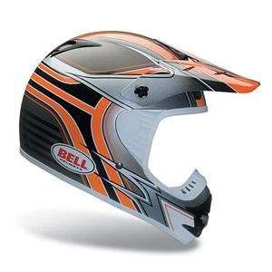  Bell SC X Comp Helmet   Small/Orange/Silver Automotive
