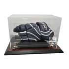 caseworks los angeles kings hockey player glove display case mahogany