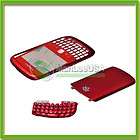 low ship fee Red 3PC Housing Case Cover for Blackberry Curve 8520 8530