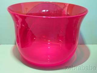 Blenko Glass Red Bowl Vase  