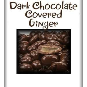 Dark Chocolate Covered Ginger ~ 2 Lbs Grocery & Gourmet Food