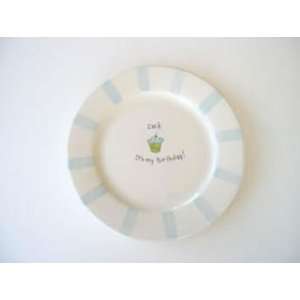  Personalized Ceramic Birthday Plate 