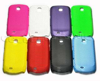 8x Perforated Case Cover For Samsung S5570 Galaxy Mini  