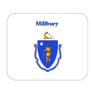  US State Flag   Millbury, Massachusetts (MA) Mouse Pad 