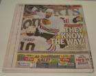 SET OF 7 CHICAGO BLACKHAWKS 2010 STANLEY CUP NEWSPAPERS  