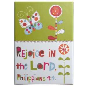  Inspirational Philippians Notes, Rejoice in The Lord, Blank Notes 