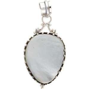  MOP (Shell) Pendant   Sterling Silver 