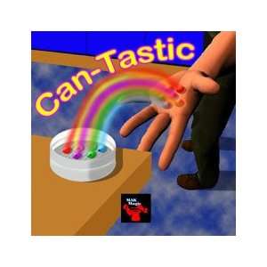    Tastic Metal Tin magic trick box tricks beads color 