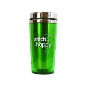  Happy Lines Insulated Tumbler Stitch Lime Kitchen 