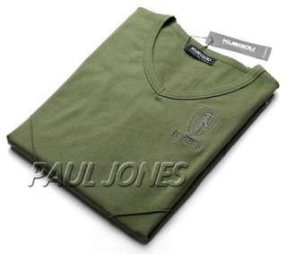 New Mens Slim Fit cotton&Lycra V Neck Long sleeve Casual T Shirt Tops 