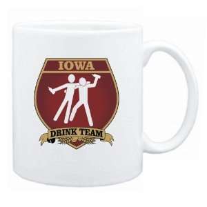    Iowa Drink Team Sign   Drunks Shield  Mug State