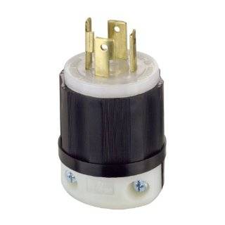 Leviton 2711 30 Amp, 125/250 Volt, NEMA L14 30P, 3P, 4W, Locking Plug 