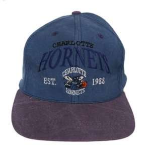  Vintage NBA Charlotte Hornets EST. 1988 Hat Hat Cap   2 