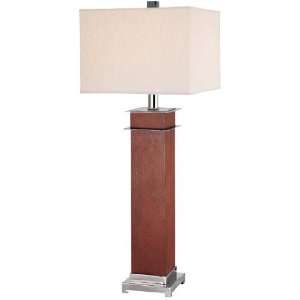   Table Lamp with Chrome Metal Accent   Briar Series