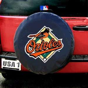   Orioles MLB Spare Tire Cover by Fremont Die (Black)